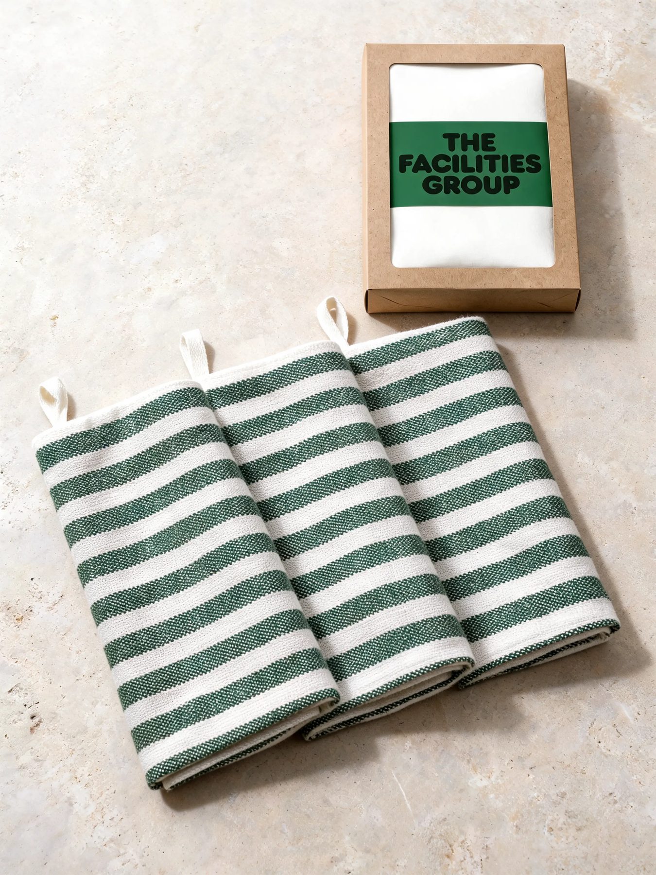 Cotton Tea Towels, Set of Three